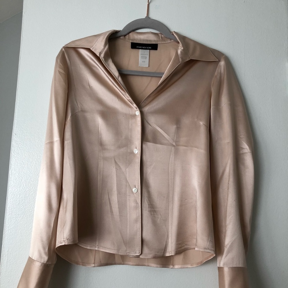 Silk Button Up